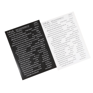 CrafTangles Precut Journal Stickers - Hindi Sentiments 3
