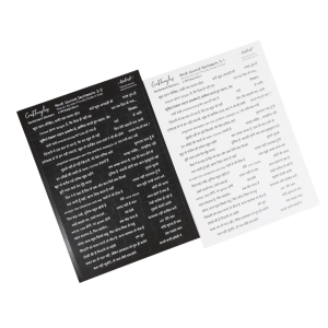CrafTangles Precut Journal Stickers - Hindi Sentiments 3