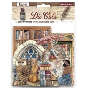 Stamperia Die-Cuts - Vintage Library