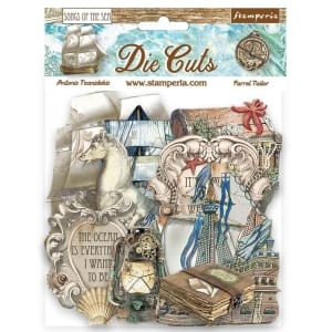 Stamperia Die-Cuts - Songs Of The Sea Ship And Treasures