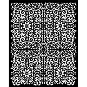 Stamperia Stencil 20 by 25 cm - Vintage Library Texture