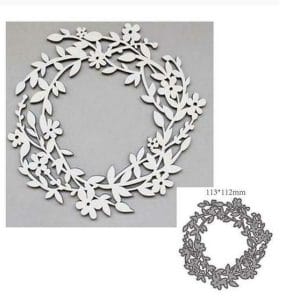 Steel Dies - Floral Wreath (LC1549)