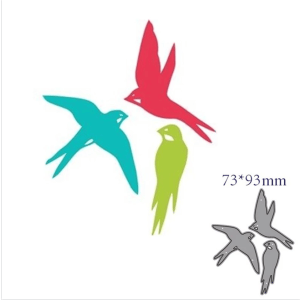 Steel Dies - Birds (Set of 3 dies)