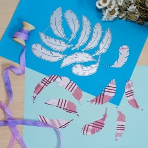 Steel Dies - Small Feathers (Set of 9 dies)