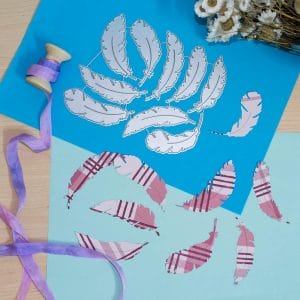 Steel Dies - Small Feathers (Set of 9 dies)