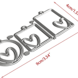 Steel Dies - MIni Tags or Pendants (Set of 3 dies)