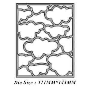 Steel Background Dies - Clouds