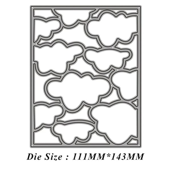 Steel Background Dies - Clouds