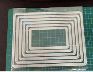 Steel Dies - Rounded Dotted Rectangles (Set of 6 dies)