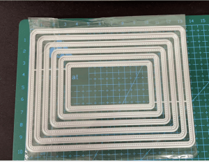 Steel Dies - Rounded Dotted Rectangles (Set of 6 dies)