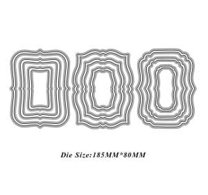 Steel Dies - Labels (Set of 18 dies)