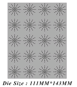 Steel Background Dies - Stitched Pattern