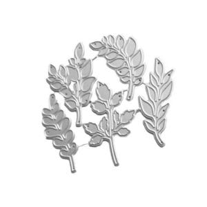 Steel Dies - Different Types of Leaves (Set of 5 dies) (LC2579)