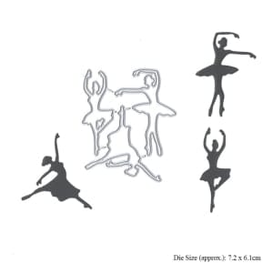 Steel Dies - Ballerinas (Set of 3 dies)