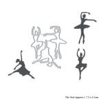 Steel Dies - Ballerinas (Set of 3 dies)