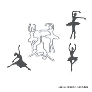 Steel Dies - Ballerinas (Set of 3 dies)
