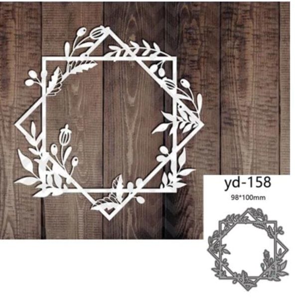 Steel Dies - Floral Square (LC2778)