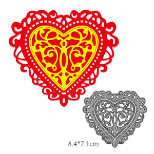 Steel Dies - Ornate Heart (Set of 2 dies)