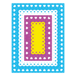 Steel Dies - Decorative Rectangles (Set of 4 dies) (LC2866)