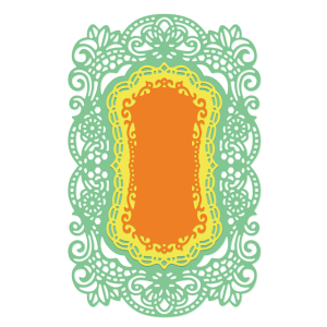 Steel Dies - Ornate Rectangles (Set of 3 dies) (LC2870)