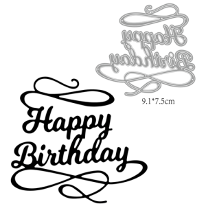Steel Cutting Dies - Happy Birthday (LC298)