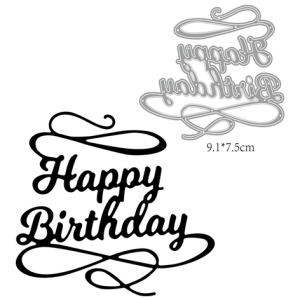Steel Cutting Dies - Happy Birthday (LC298)