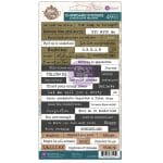 Prima Lost in Wonderland Chipboard Stickers 49/Pkg