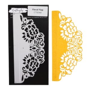 CrafTangles Steel Dies - Floral Flap / Edge