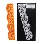 CrafTangles Steel Dies - Vintage Filigree Border (Set of 2 dies)