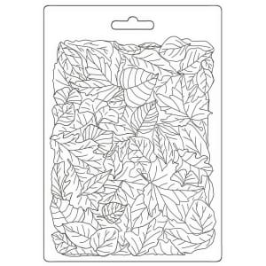 Stamperia Soft Maxi Mould A5 - Woodland Leaves Pattern