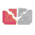 Steel Dies - Layered Corners (Set of 4 dies)