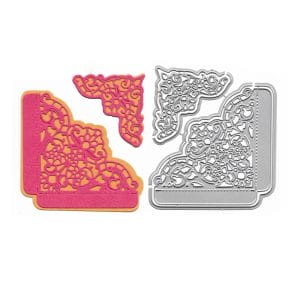 Steel Dies - Layered Corners (Set of 4 dies)