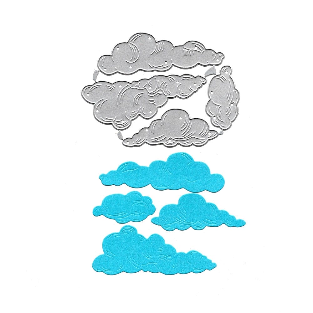 Steel Dies - Clouds (Set of 4 dies) XY536 steel cutting dies Steel Dies - Clouds (Set of 4 dies)