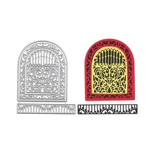 Steel Dies - Ornate Window (Set of 4 dies)