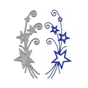 Steel Dies - Stars with Flourish