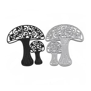 Steel Cutting Dies - Decorative Mushrooms