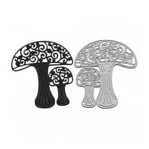 Steel Cutting Dies - Decorative Mushrooms