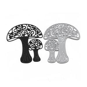 Steel Cutting Dies - Decorative Mushrooms