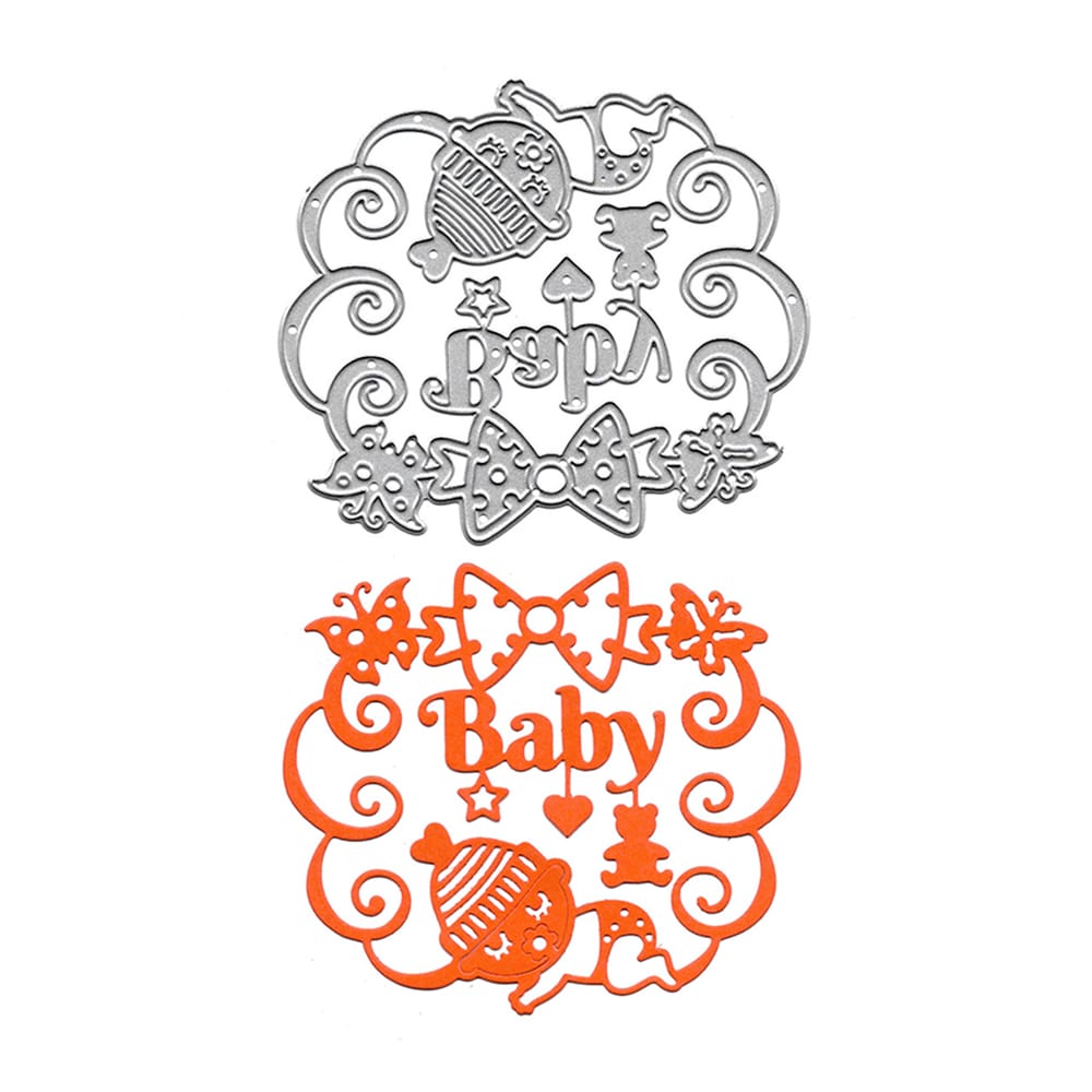 Steel Dies - Baby Elements (XY887) XY887 steel cutting dies Steel Dies - Baby Elements (XY887)