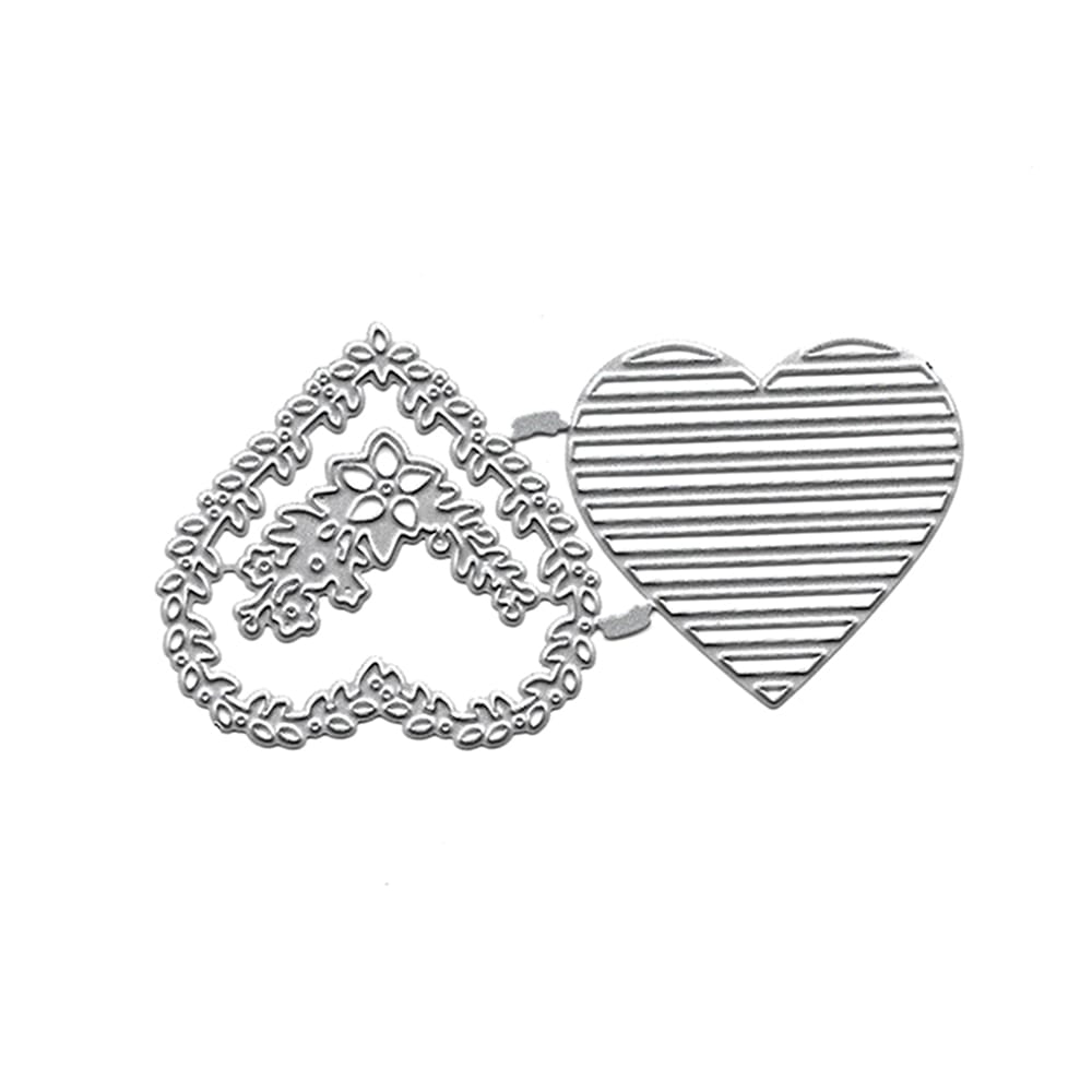 Steel Dies - Pattern Hearts (Set of 3 dies) XY920 steel cutting dies Steel Dies - Pattern Hearts (Set of 3 dies)