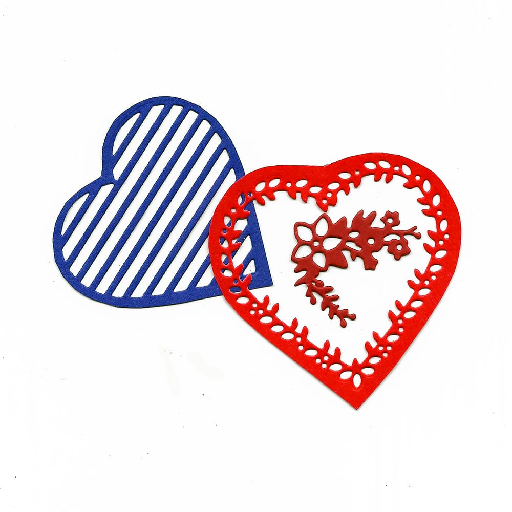 Steel Dies - Pattern Hearts (Set of 3 dies) XY920 steel cutting dies 1 XY920_steel_cutting_dies_1