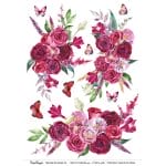 CrafTangles A4 Transfer It Sheets - Spring Flowers 44
