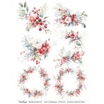 CrafTangles A4 Transfer It Sheets - Spring Flowers 46