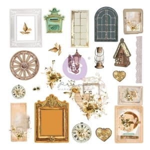 Prima In The Moment Cardstock Ephemera 46/Pkg