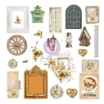 Prima In The Moment Cardstock Ephemera 46/Pkg