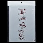 A5 Stencil - Warli (JSPA5N-07)