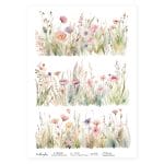 CrafTangles Decoupage Napkin / Tissue / Collage Paper - Wildflowers 5