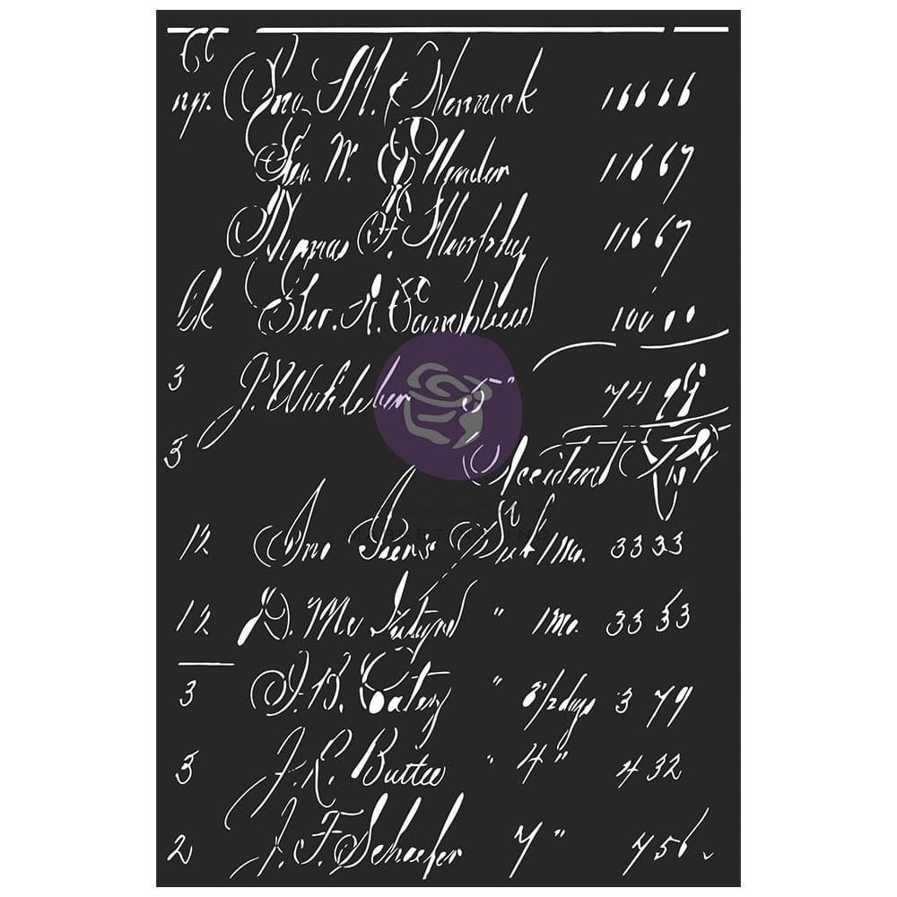 Prima Marketing Finnabair Stencil 6"X9" - Calculations 969882 prima finnabair stencil Prima Marketing Finnabair Stencil 6"X9" - Calculations
