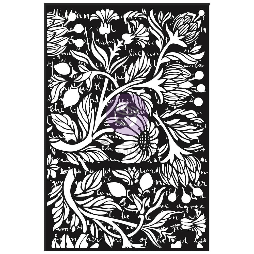 Prima Marketing Finnabair Stencil 6"X9" - Secret Letters 969905 prima finnabair stencil Prima Marketing Finnabair Stencil 6"X9" - Secret Letters