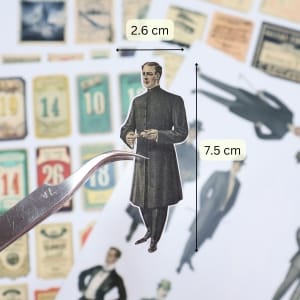 CTPCS-01_VintageEphemeras-01_CrafTangles_Precut_Journal_Stickers_2